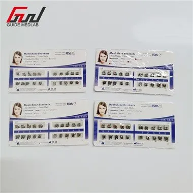 Bretele ortodontice dentare metalice si ceramice