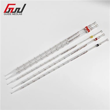 Pipetă de măsurare din sticlă de laborator 25 ml