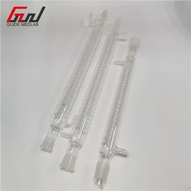 Condensator din sticla de laborator 250mm